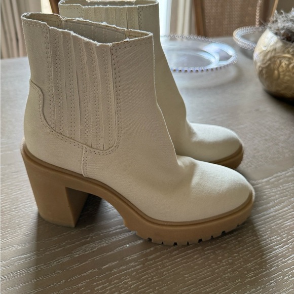 Dolce Vita Shoes - Dolce Vita Cream Heeled Boots